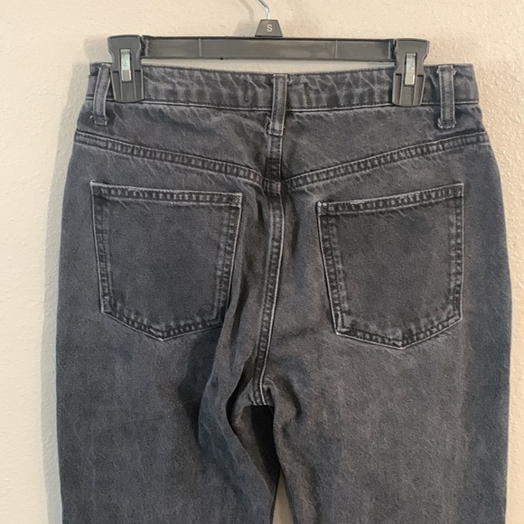 We The Free Free People black high rise straight leg jeans size 27 - Picture 5 of 5